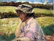 Beckwith James Carroll Lost in Thought oil on canvas